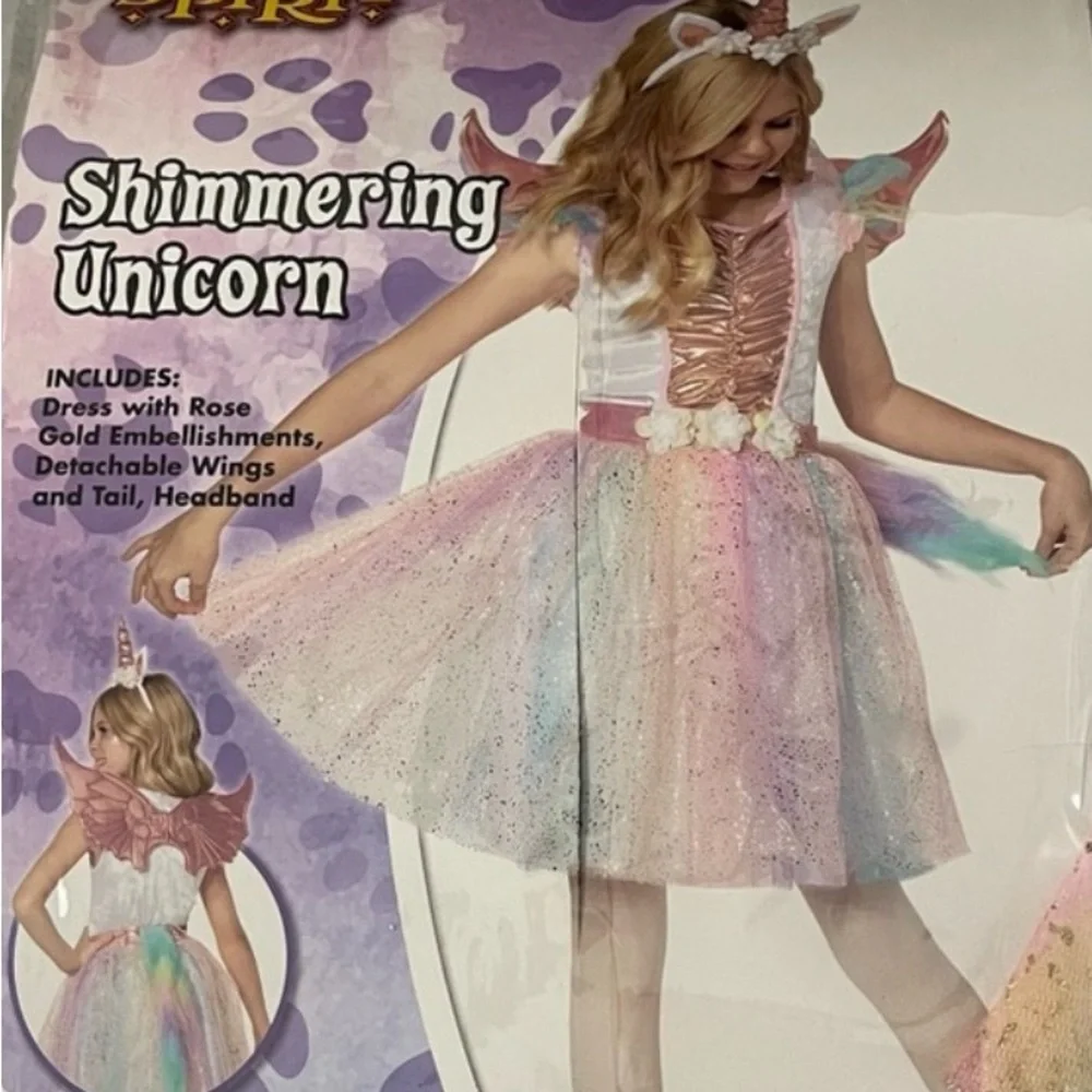 Sprit Halloween Shimmery Kids Dress